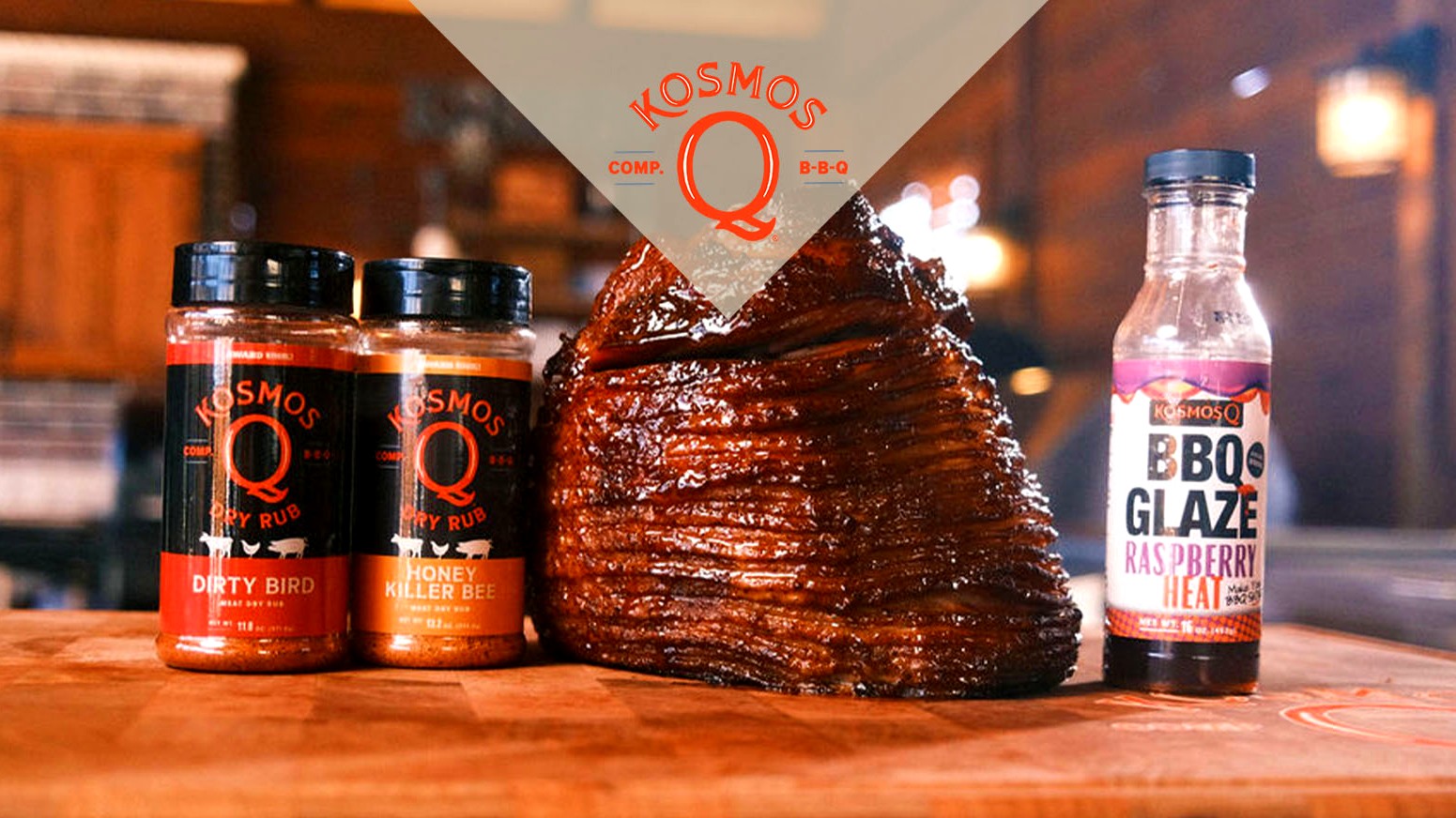 Image of Easy Smoked Glazed Ham